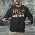 Wild About My Students Shirt Animals Teacher Unisex Sweatshirt, gift for family, gift for coworker Wild About My Students Shirt Animals Teacher Unisex Sweatshirt, gift for family, gift for coworker