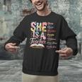 Women Bible Verse Christian Teacher God Says Back To School Unisex Sweatshirt, gift for family, gift for coworker Women Bible Verse Christian Teacher God Says Back To School Unisex Sweatshirt, gift for family, gift for coworker