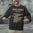 World History Classroom Social Studies History Teacher Unisex Sweatshirt, History Teacher Sweatshirts, gift for family, gift for coworker