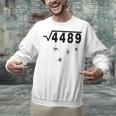 67 Meme Math Teacher 6 7 Halloween Spiders Square Root 4489 Unisex Sweatshirt, gift for family, gift for coworker