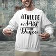 Athlete Plus Artist Equals Dancer Ballerina Teacher Student For Men Women Kids Unisex Sweatshirt, gift for family, gift for coworker