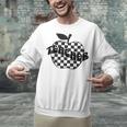 Back To School Checkered Apple Teacher Checkerboard Teacher For Men Women Girls Kids Unisex Sweatshirt, gift for family, gift for coworker Back To School Checkered Apple Teacher Checkerboard Teacher For Men Women Girls Kids Unisex Sweatshirt, gift for family, gift for coworker