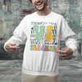 Braille Teacher Of The Visually Impaired Groovy VI Teacher Unisex Sweatshirt, Groovy Teacher Sweatshirts, gift for family, gift for coworker