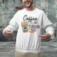 Coffee Gives Me Teacher Power Teacher Elementary Women Unisex Sweatshirt, gift for family, gift for coworker Coffee Gives Me Teacher Power Teacher Elementary Women Unisex Sweatshirt, gift for family, gift for coworker