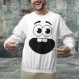 Creepy Carrots Face Teacher Halloween Costume Matching Unisex Sweatshirt, gift for family, gift for coworker