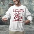 Elopement Wrangler Teacher ABA Behavior Support Cowboy Unisex Sweatshirt, gift for family, gift for coworker