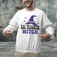 ESL Teacher Witch Halloween Matching Group Costume Unisex Sweatshirt, Esl Teacher Sweatshirts, gift for family, gift for coworker ESL Teacher Witch Halloween Matching Group Costume Unisex Sweatshirt, Esl Teacher Sweatshirts, gift for family, gift for coworker