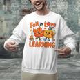Fall In Love With Learning Thanksgiving Teacher Student Kids Unisex Sweatshirt, gift for family, gift for coworker Fall In Love With Learning Thanksgiving Teacher Student Kids Unisex Sweatshirt, gift for family, gift for coworker