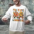 Fall In Love With Learning Thanksgiving Teacher Student Unisex Sweatshirt, gift for family, gift for coworker Fall In Love With Learning Thanksgiving Teacher Student Unisex Sweatshirt, gift for family, gift for coworker