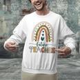 Future Teacher Boho Rainbow Leopard New Grad Student Unisex Sweatshirt, Future Teacher Sweatshirts, gift for family, gift for coworker Future Teacher Boho Rainbow Leopard New Grad Student Unisex Sweatshirt, Future Teacher Sweatshirts, gift for family, gift for coworker