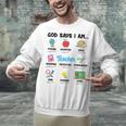 God Says Im Teacher Christian Back To School Religious Unisex Sweatshirt, gift for family, gift for coworker God Says Im Teacher Christian Back To School Religious Unisex Sweatshirt, gift for family, gift for coworker
