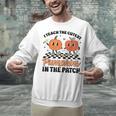 Groovy I Teach The Cutest Pumpkins In The Patch For Teacher Unisex Sweatshirt, Groovy Teacher Sweatshirts, gift for family, gift for coworker Groovy I Teach The Cutest Pumpkins In The Patch For Teacher Unisex Sweatshirt, Groovy Teacher Sweatshirts, gift for family, gift for coworker