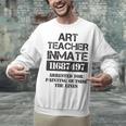 Halloween Art Teacher Prisoner Costume Unisex Sweatshirt, gift for family, gift for coworker Halloween Art Teacher Prisoner Costume Unisex Sweatshirt, gift for family, gift for coworker