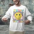 Happy Dot Day Hippie Flowers Smile Face Groovy Teacher Kids Unisex Sweatshirt, Groovy Teacher Sweatshirts, gift for family, gift for coworker Happy Dot Day Hippie Flowers Smile Face Groovy Teacher Kids Unisex Sweatshirt, Groovy Teacher Sweatshirts, gift for family, gift for coworker
