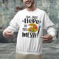 I'm Just Here To Get Messy Art Teacher Artist Painting Unisex Sweatshirt, gift for family, gift for coworker