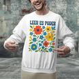 Leer Es Poder Cute Floral Boho Spanish Teacher Reading Unisex Sweatshirt, gift for family, gift for coworker Leer Es Poder Cute Floral Boho Spanish Teacher Reading Unisex Sweatshirt, gift for family, gift for coworker