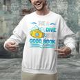 Librarian Teacher Dive Into A Good Book Reading Premium Tri-Blend Unisex Sweatshirt, gift for family, gift for coworker Librarian Teacher Dive Into A Good Book Reading Premium Tri-Blend Unisex Sweatshirt, gift for family, gift for coworker