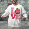 Love Kindergarten Cute Apple School Teacher Unisex Sweatshirt, gift for family, gift for coworker Love Kindergarten Cute Apple School Teacher Unisex Sweatshirt, gift for family, gift for coworker