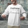 Mathlete Definition Math Math Teacher Nerd Geek Men Women Girls Kids Unisex Sweatshirt, gift for family, gift for coworker Mathlete Definition Math Math Teacher Nerd Geek Men Women Girls Kids Unisex Sweatshirt, gift for family, gift for coworker