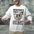 Newtons First Law Physics Jokes Science Teacher Unisex Sweatshirt, Science Teacher Sweatshirts, gift for family, gift for coworker Newtons First Law Physics Jokes Science Teacher Unisex Sweatshirt, Science Teacher Sweatshirts, gift for family, gift for coworker