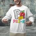 P Is For Pre-K Teacher Pencil Apple Back To School Unisex Sweatshirt, gift for family, gift for coworker