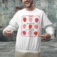 Preschool Is My Jam Strawberry Teacher First Day Of School Unisex Sweatshirt, gift for family, gift for coworker