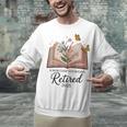 Retired 2025 A New Chapter Begins Retirement Teacher Book Unisex Sweatshirt, gift for family, gift for coworker
