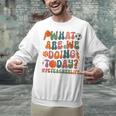 Retro PE Teacher What Are We Doing Today School Coach Women Unisex Sweatshirt, Pe Teacher Sweatshirts, gift for family, gift for coworker