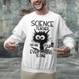 Science Teacher Appreciation Merch -Adults -Youth Grey Classic Fit Modern Science Theme Cartoon Unisex Sweatshirt, Science Teacher Sweatshirts, gift for family, gift for coworker Science Teacher Appreciation Merch -Adults -Youth Grey Classic Fit Modern Science Theme Cartoon Unisex Sweatshirt, Science Teacher Sweatshirts, gift for family, gift for coworker