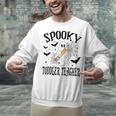 Spooky Toddler Teacher Halloween School Unisex Sweatshirt, gift for family, gift for coworker Spooky Toddler Teacher Halloween School Unisex Sweatshirt, gift for family, gift for coworker