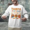 Teach Thanksgiving Teacher Thankful For My Preschool Turkeys Unisex Sweatshirt, gift for family, gift for coworker Teach Thanksgiving Teacher Thankful For My Preschool Turkeys Unisex Sweatshirt, gift for family, gift for coworker