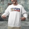 Teacher Filipino Vintage Heritage DNA Flag Unisex Sweatshirt, gift for family, gift for coworker Teacher Filipino Vintage Heritage DNA Flag Unisex Sweatshirt, gift for family, gift for coworker