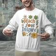Teacher Inspire Love Unisex Sweatshirt, gift for family, gift for coworker Teacher Inspire Love Unisex Sweatshirt, gift for family, gift for coworker