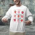 Teaching Is My Jam Teacher Team Crew Cute Strawberry Girls Unisex Sweatshirt, gift for family, gift for coworker Teaching Is My Jam Teacher Team Crew Cute Strawberry Girls Unisex Sweatshirt, gift for family, gift for coworker