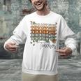Thankful Teacher Thanksgiving Fall Pumpkin Turkey Unisex Sweatshirt, gift for family, gift for coworker