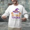 This Is My Tired Teacher Costume Halloween Premium Tri-Blend Unisex Sweatshirt, gift for family, gift for coworker This Is My Tired Teacher Costume Halloween Premium Tri-Blend Unisex Sweatshirt, gift for family, gift for coworker