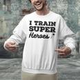 I Train Superheroes For Teacher Coach Men Women Unisex Sweatshirt, gift for family, gift for coworker