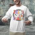 Trick Or Teach Retro Groovy Halloween Teacher Unisex Sweatshirt, Groovy Teacher Sweatshirts, gift for family, gift for coworker Trick Or Teach Retro Groovy Halloween Teacher Unisex Sweatshirt, Groovy Teacher Sweatshirts, gift for family, gift for coworker