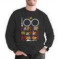 100 Days Of Mischief Managed Teacher Kid 100th Day Of School Men Graphic Sweatshirt, funny gift