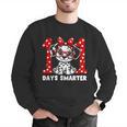 100 Days Smarter 101st Day School Dalmatian Dog Teacher Kids Men Graphic Sweatshirt, funny gift