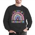 100th Day Of Kindergarten Teacher Kids 100 Days Smarter Men Graphic Sweatshirt, funny gift