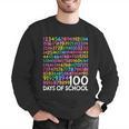 100th Day Of School Teacher Kids 100 Days Math Numbers Men Graphic Sweatshirt, funny gift