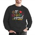 1st First Grade Squad Student Teacher Back To School Men Graphic Sweatshirt, First Grade Teacher Sweatshirts, funny gift 1st First Grade Squad Student Teacher Back To School Men Graphic Sweatshirt, First Grade Teacher Sweatshirts, funny gift