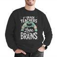 1st Grade Teachers Love Brains Shirt Halloween Teacher Men Graphic Sweatshirt, funny gift 1st Grade Teachers Love Brains Shirt Halloween Teacher Men Graphic Sweatshirt, funny gift