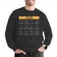 2025 Calendar For Planners Teachers Offices Months Men Graphic Sweatshirt, funny gift