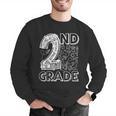 2nd Grade Typography Team 2nd Grade Teacher Back To School Men Graphic Sweatshirt, 2nd Grade Teacher Sweatshirts, funny gift 2nd Grade Typography Team 2nd Grade Teacher Back To School Men Graphic Sweatshirt, 2nd Grade Teacher Sweatshirts, funny gift