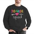 3rd Grade Squad Third Teacher Student Team Back To School Men Graphic Sweatshirt, funny gift