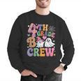 4th Grade Boo Crew Fourth Grade Teacher Kids Happy Halloween Men Graphic Sweatshirt, 4th Grade Teacher Sweatshirts, funny gift