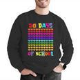 50 Days Of School Hearts Teacher Happy 50th Day Of School Men Graphic Sweatshirt, funny gift