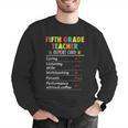 5th Grade Teacher Report Card Appreciation Men Women Men Graphic Sweatshirt, funny gift 5th Grade Teacher Report Card Appreciation Men Women Men Graphic Sweatshirt, funny gift